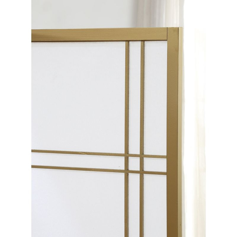 SHANRUGUOJI Folding Room Divider Seto 4-Panel Room Divider Screen