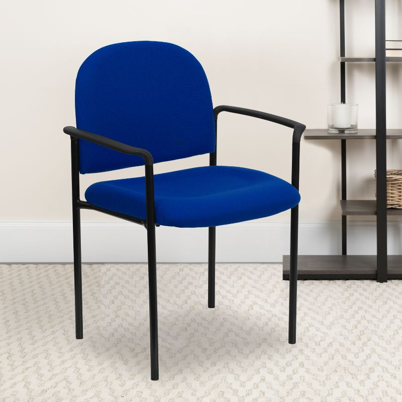 Flash Furniture Prather Tania Comfort Upholstered Stackable Side Reception Chair