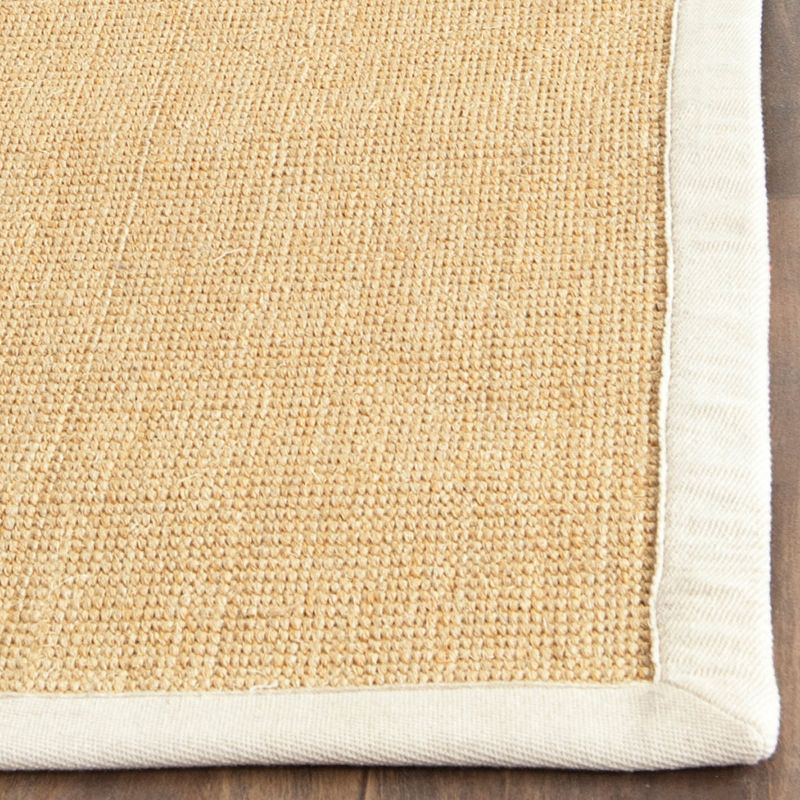 Natural Fiber NF441 Power Loomed Indoor Accent Rug - Maize/Wheat - 2'6"x4' - Safavieh.