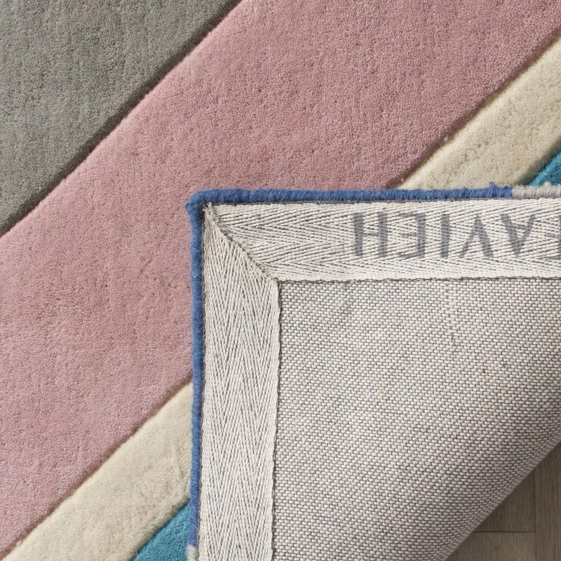 Fifth Avenue FTV112 Hand Tufted Area Rug - Grey/Multi - 4'x6' - Safavieh.