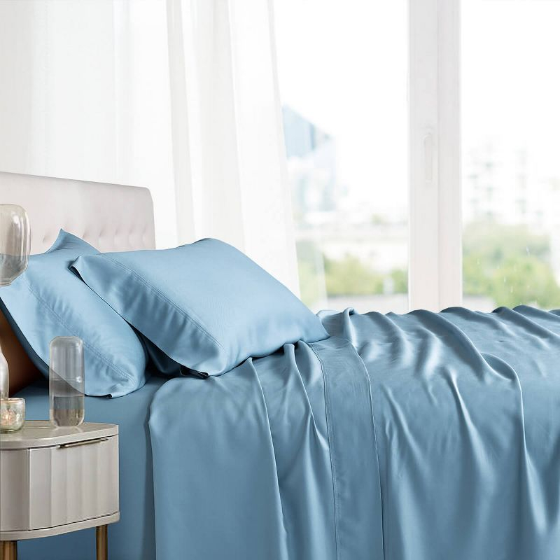 Egyptian Linens 100% Bamboo Viscose Sheet Set Sage King