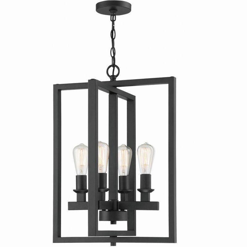 Craftmade Lighting Chicago 4 - Light Chandelier in  Flat Black