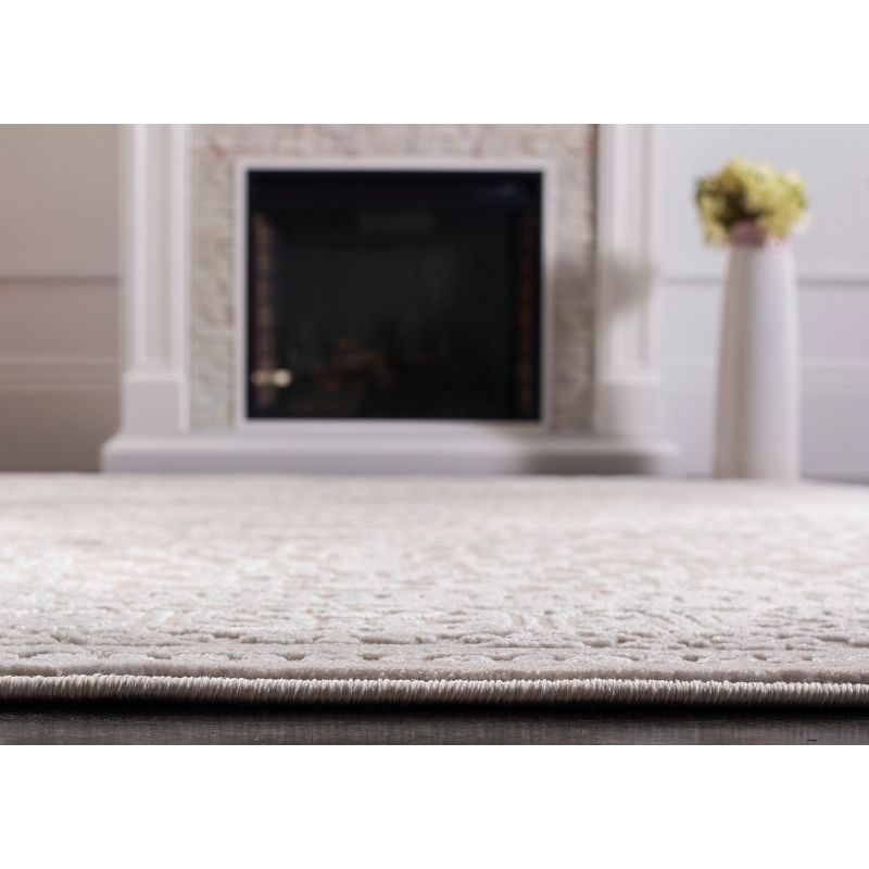 Reflection RFT670 Power Loomed Indoor Area Rug - 10'x14' - Creme/Ivory - Safavieh