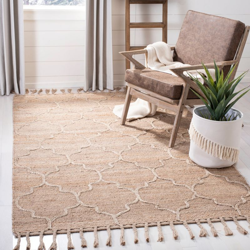 Natural Fiber NF106 Hand Woven Area Rug - Natural - 5'x8' - Safavieh.