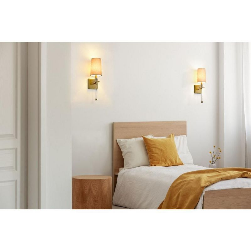 Z-Lite Sophia 1 - Light Wall Light in  Rubbed Brass