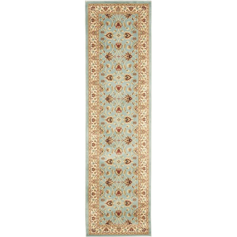 Lyndhurst LNH553 Power Loomed Runner Rug - Blue/Ivory - 2'3"x8' - Safavieh