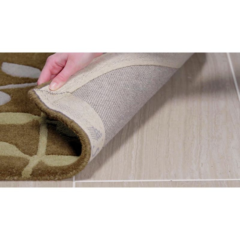 Soho SOH833 Hand Tufted Indoor Area Rug - Brown/Multi - 6' round - Safavieh.