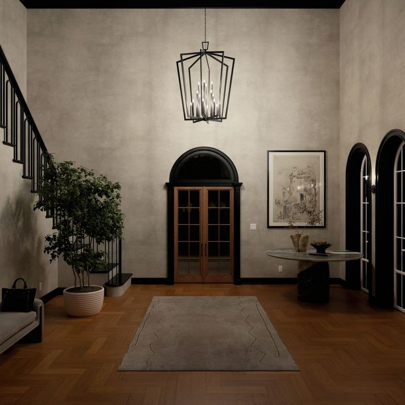 Kichler Lighting Abbotswell 6 - Light Pendant in  Black