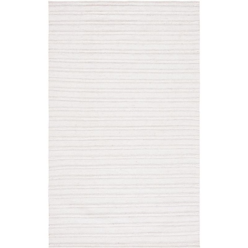 Kilim KLM450 Hand Woven Area Rug - Light Gray/Ivory - 3'x5' - Safavieh.