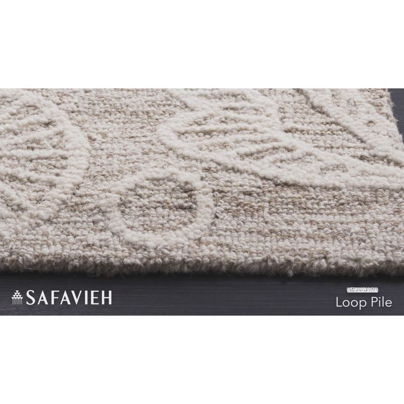 Jardin JAR727 Hand Tufted Area Rug - Blue/Ivory - 4'x6' - Safavieh.