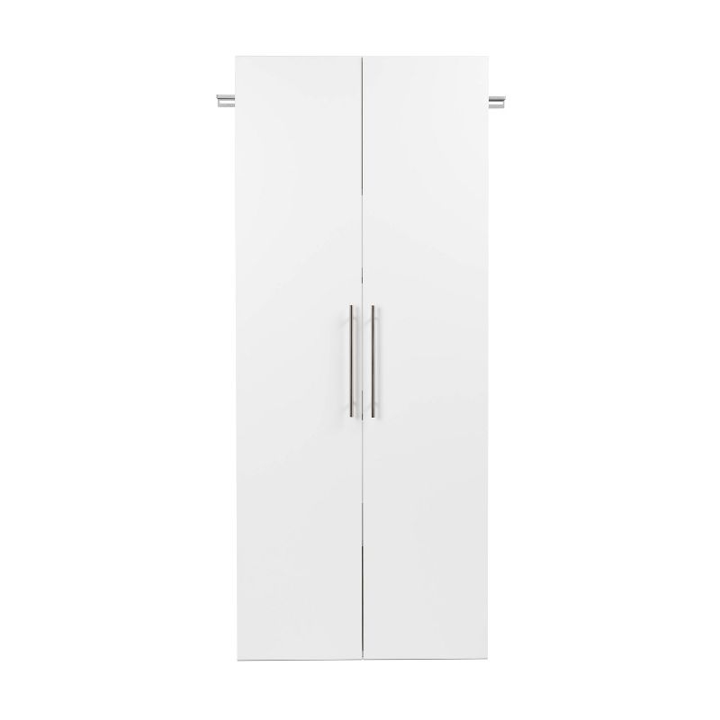 30" Hangups Large Storage Cabinet White - Prepac: Wall Mounted, Workshop & Office Organizer