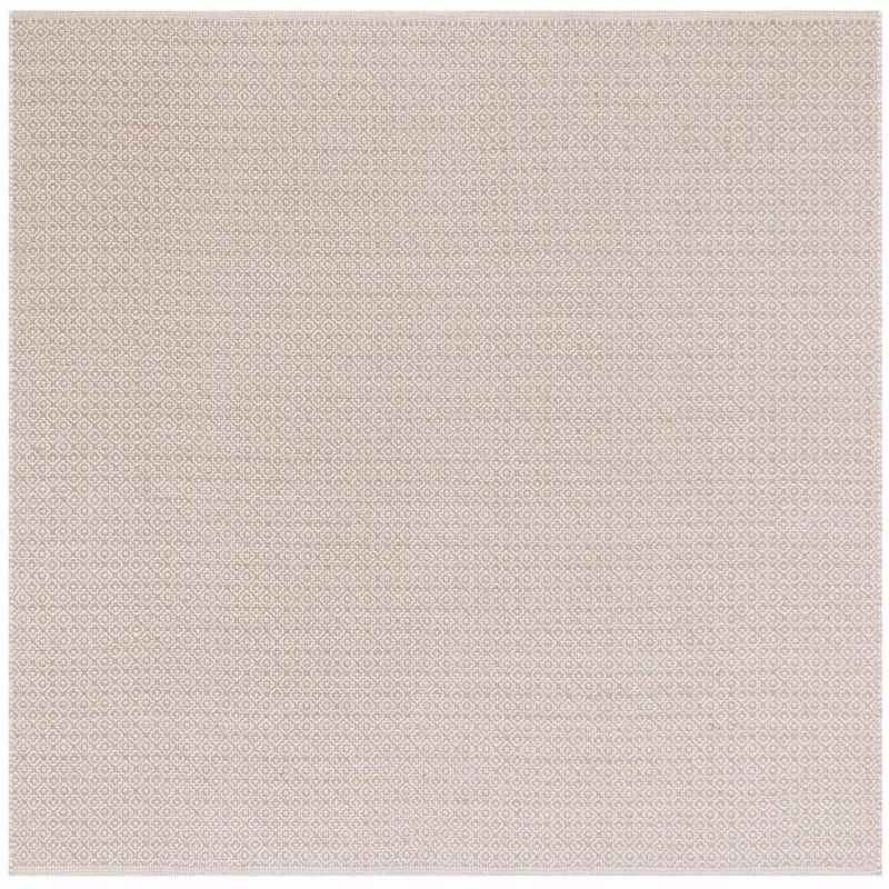 Montauk MTK717 Hand Woven Indoor Area Rug - Ivory/Beige - 6'x6' - Safavieh.