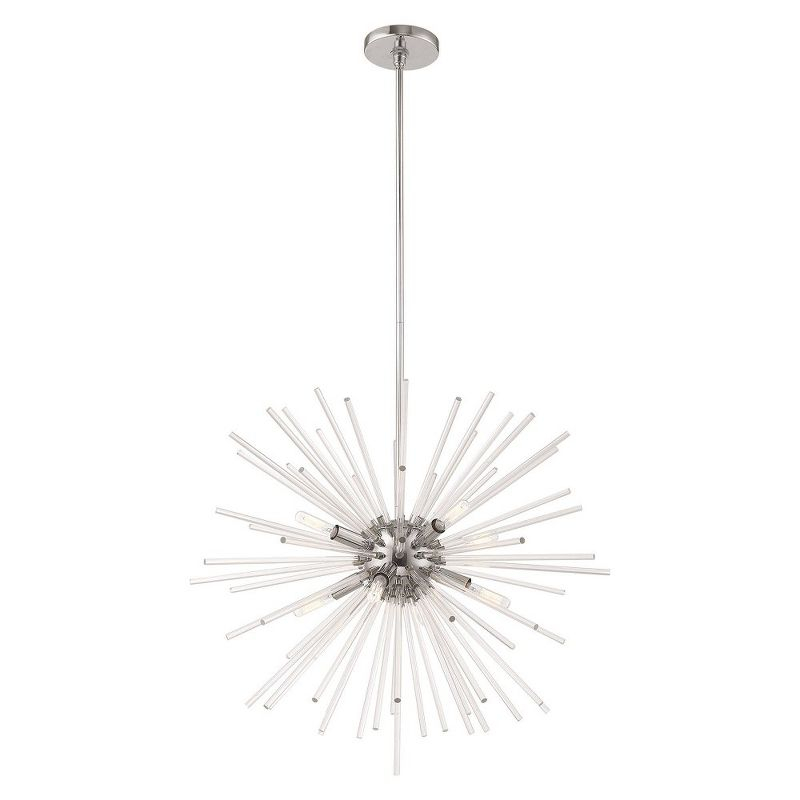 Livex Lighting Utopia 8 - Light Chandelier in  Polished Chrome