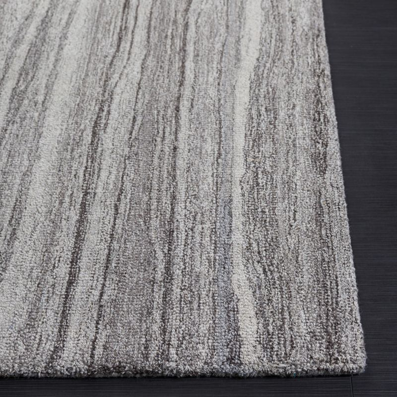 Abstract ABT901 Handmade Indoor Area Rug - Grey - 6'x9' - Safavieh