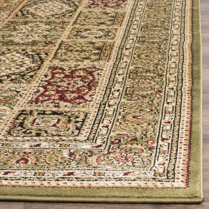 Lyndhurst LNH217 Power Loomed Area Rug - Multi/Green - 4'x6' - Safavieh.