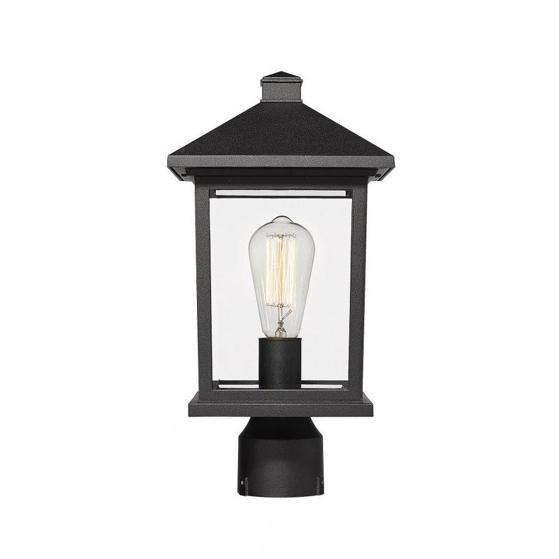 Z-Lite Portland 1 - Light Post Light in  Black