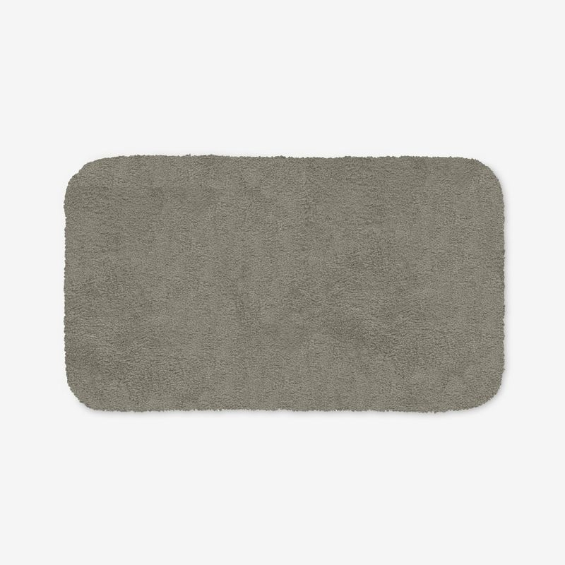 BrylaneHome The Elegance Bath Rug Collection - Bath Rug - 17" W 24" L, Navy