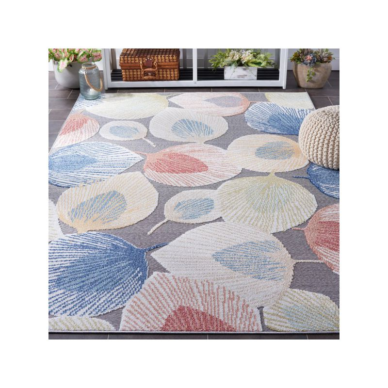Sarasota SAR110 Power Loomed Area Rug - Beige/Grey - 8'x10' - Safavieh.
