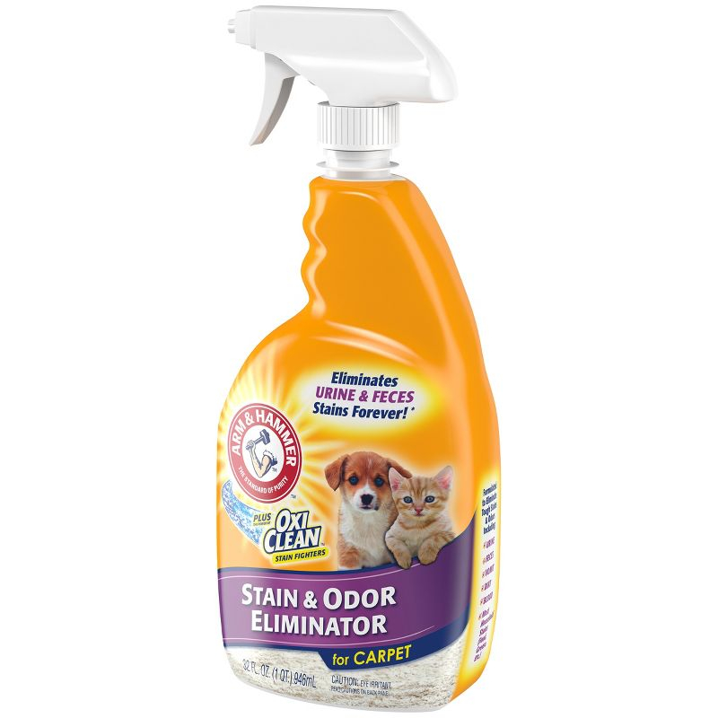 Arm & Hammer Plus Oxiclean Pet Stain & Odor Eliminator for Carpet - 32oz