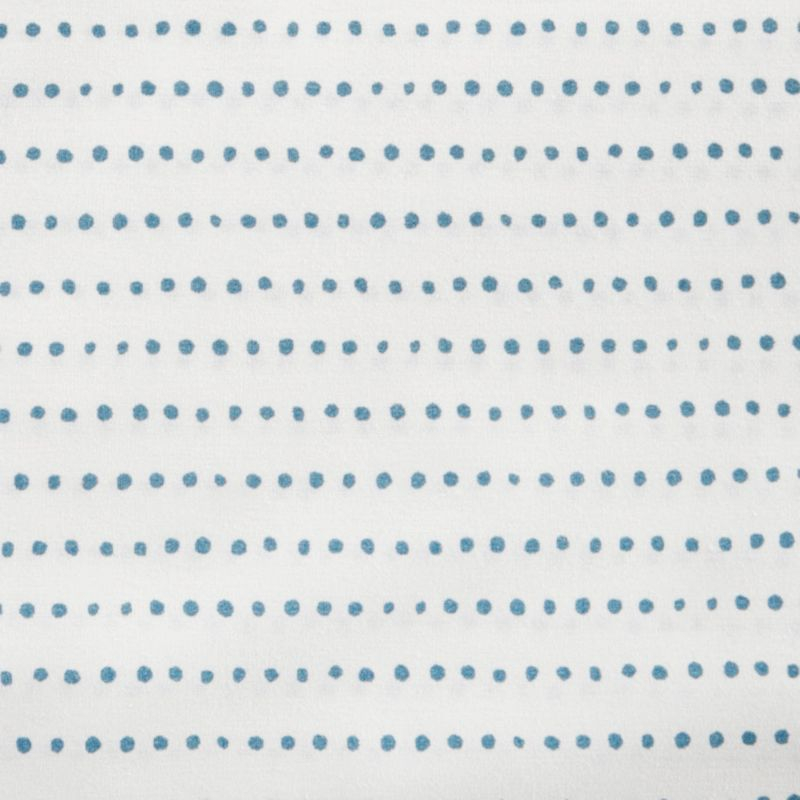 City Scene Radius Blue Cotton Percale Sheet Set