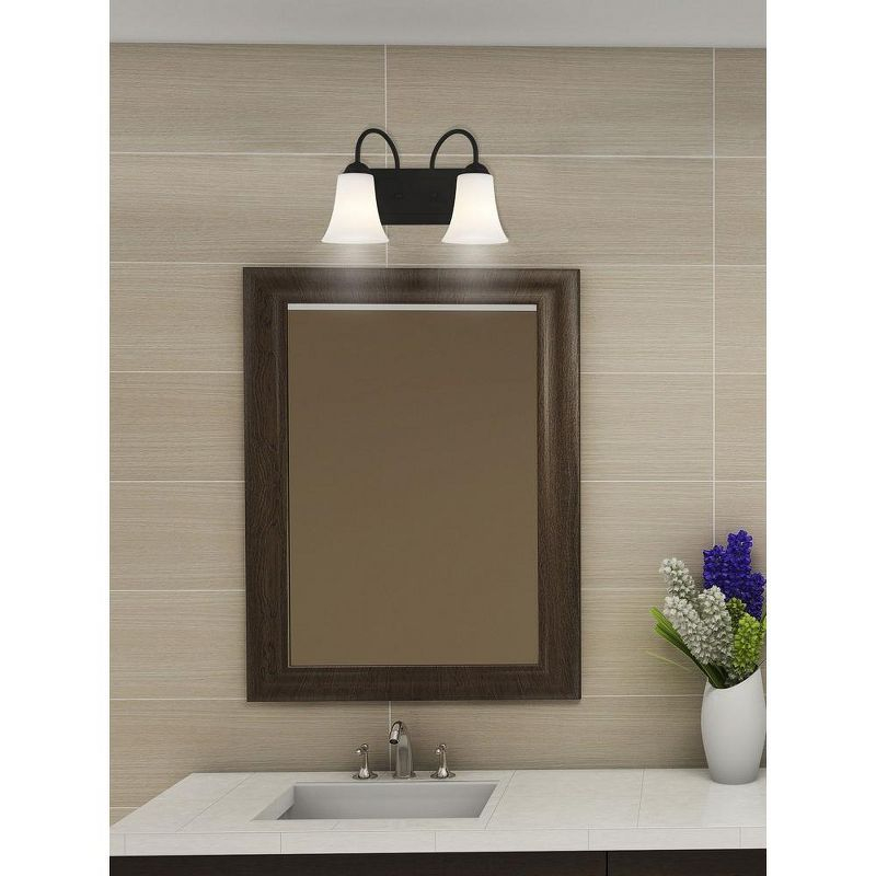 Livex Lighting Ridgedale 2 - Light Vanity in  Black