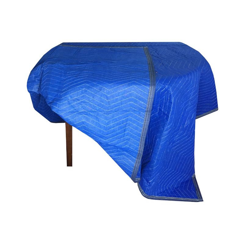 UBMOVE 6 Pack of Blue Economy Moving Blanket 72" x 80",  43 lbs./Doz