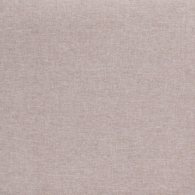 Flash Furniture Evie Mid-Century Modern Sofa with Faux Linen Fabric Upholstery & Solid Wood Legs in Taupe