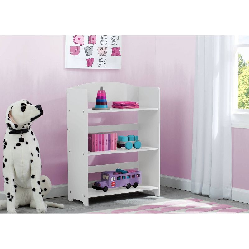 Delta Children MySize Wood Bookshelf - Bianca White