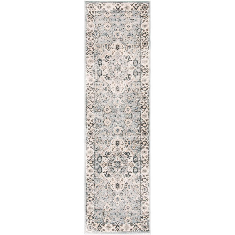 Isabella ISA916 Power Loomed Runner Rug - Cream/Beige - 2'2"x8' - Safavieh.