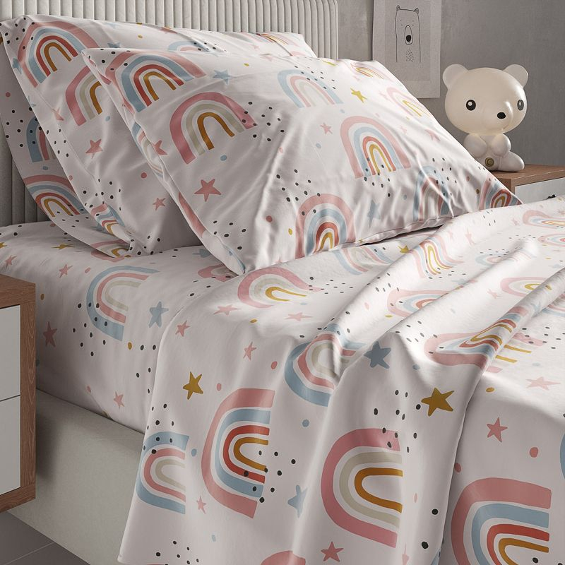 CGK Linens 4 Piece Kids Microfiber Sheet Set - Wrinkle Free - Cute, Cozy, Soft