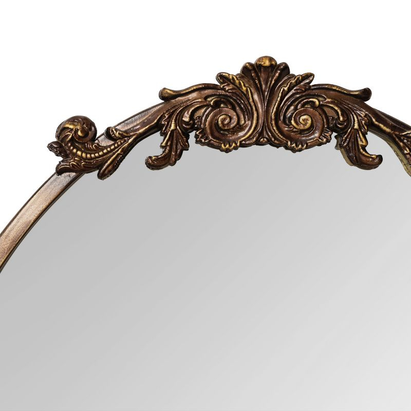Kate and Laurel Arendahl Metal Oval, 18x24, Bronze