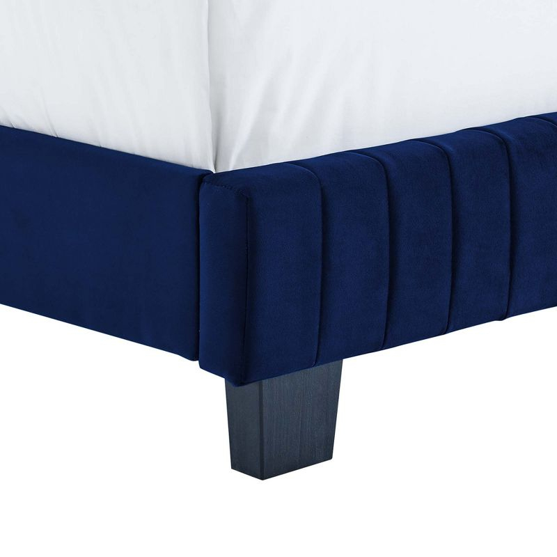 Modway Celine Channel Tufted Performance Velvet Full Bed
