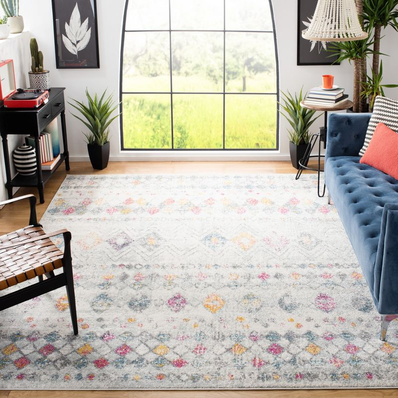 Madison 700 MAD798 Power Loomed Indoor Area Rug - Grey/Gold - 9'x12' - Safavieh