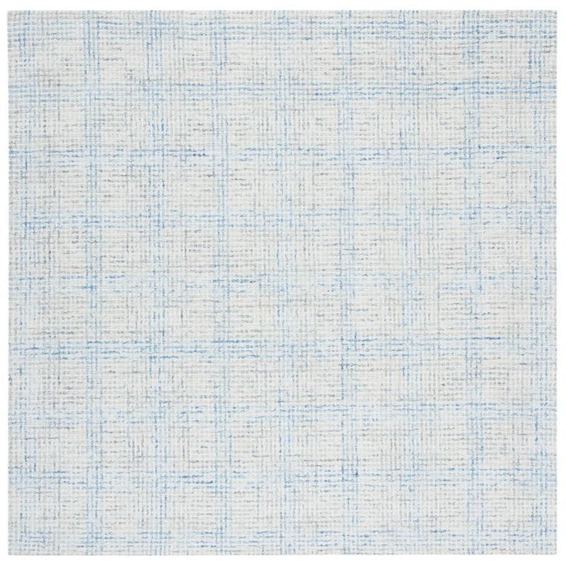 Abstract ABT656 Handmade Indoor Area Rug - Ivory/Beige - 6'x6' - Safavieh