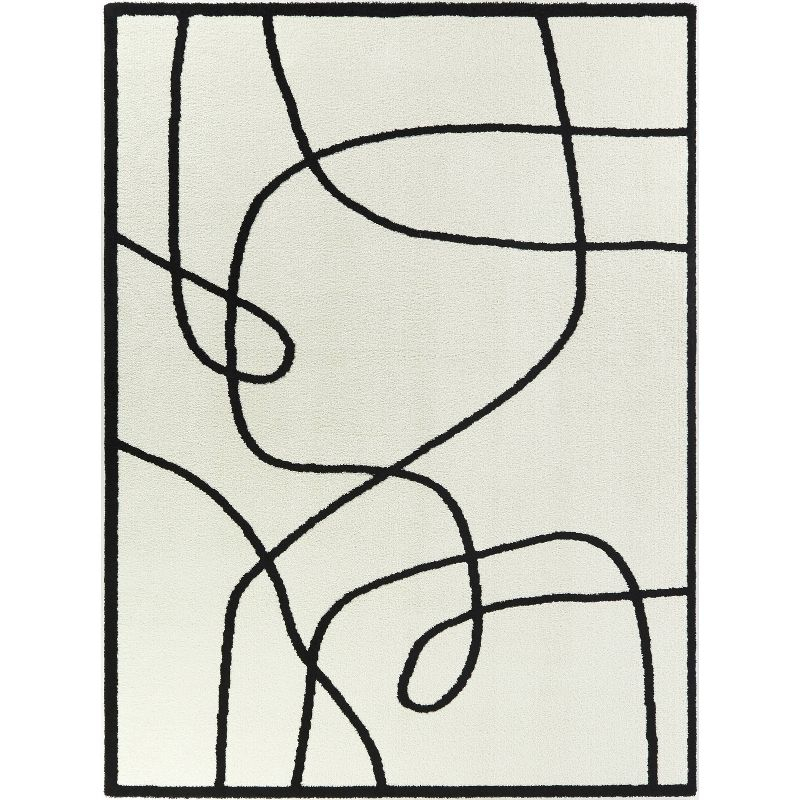 5'3"x7' Cajal Abstract Kids' Area Rug White - Balta Rugs