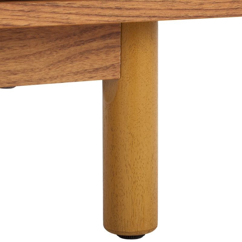 Aino 2 Door Media Stand - Oak/Natural - Safavieh