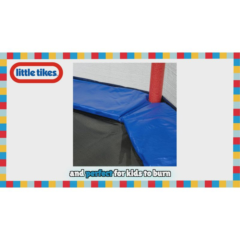 Little Tikes 7' Climb and Slide Trampoline