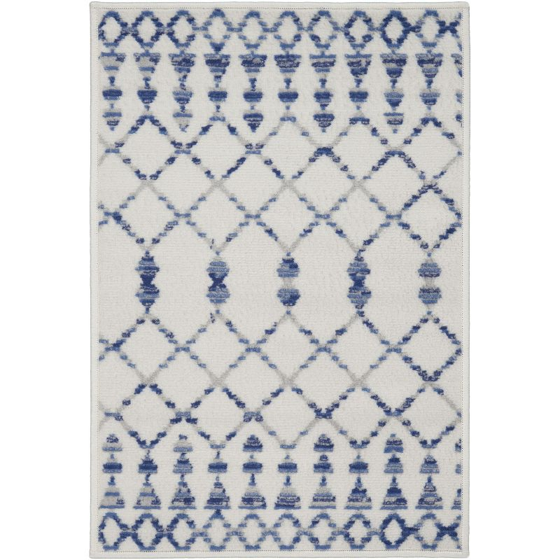 Nourison Whimsicle WHS02 Indoor only Area Rug - Ivory 2' x 3'