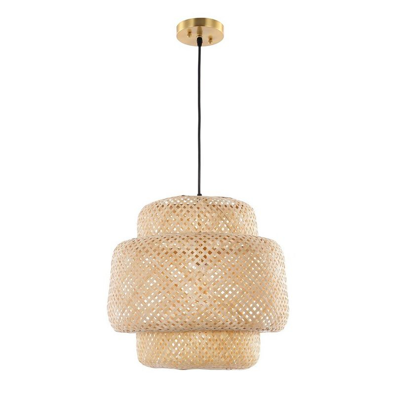 Klara 16.5" Pendant - PND4128 - Natural - Safavieh