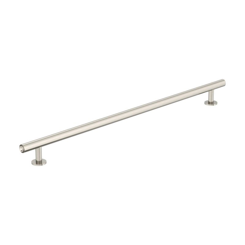 Amerock Radius 12-5/8 inch (320mm) Center-to-Center Satin Nickel Cabinet Pull