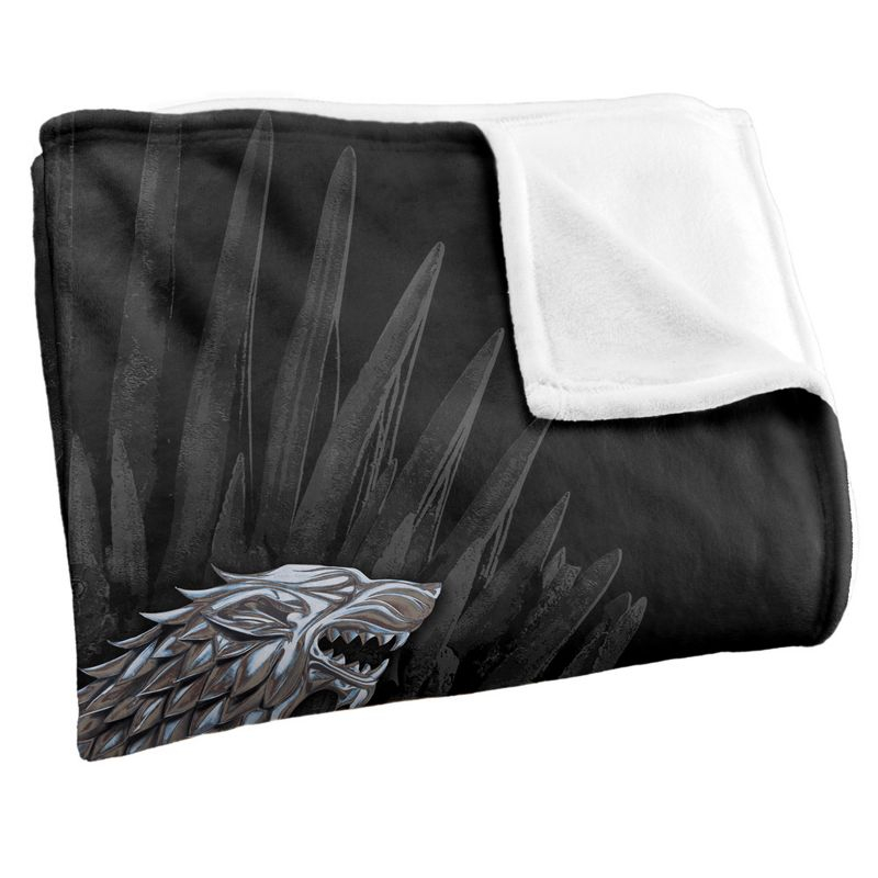Game of Thrones Blanket, 50" x 60", Chrome House Sigils, Silky Touch Super Soft Throw Blanket