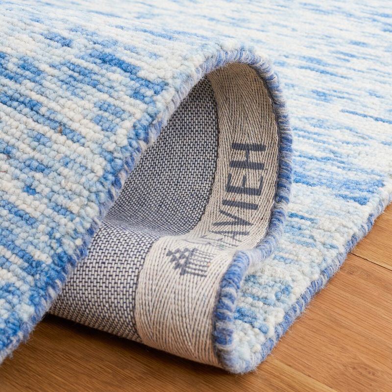 Himalaya HIM120 Hand Loomed Area Rug - Blue - 6'x6' - Safavieh.