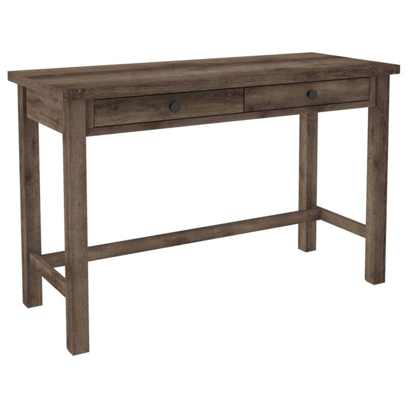 Large Arlenbry Home Office Desk Gray - Signature Design by Ashley: Contemporary Urban Style, Laminated Surface, Wood Composite