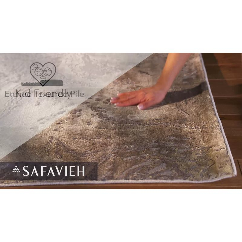 Craft CFT864 Loomed Indoor Area Rug - Grey/Taupe - 8'x10' - Safavieh