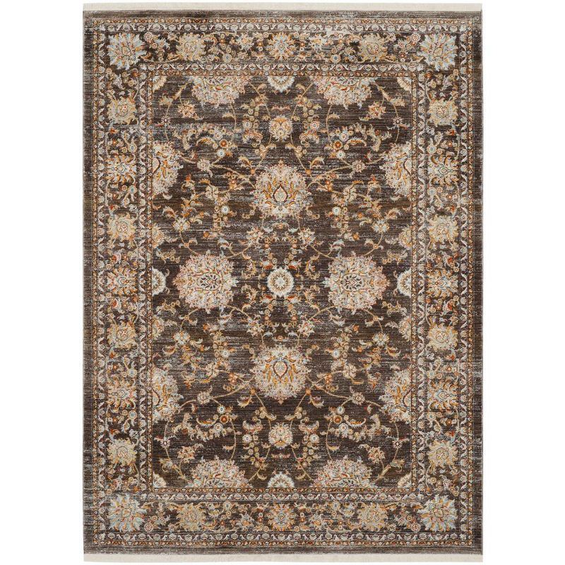 Vintage Persian VTP469 Power Loomed Indoor Area Rug - Brown/Multi - 6'x9' - Safavieh.