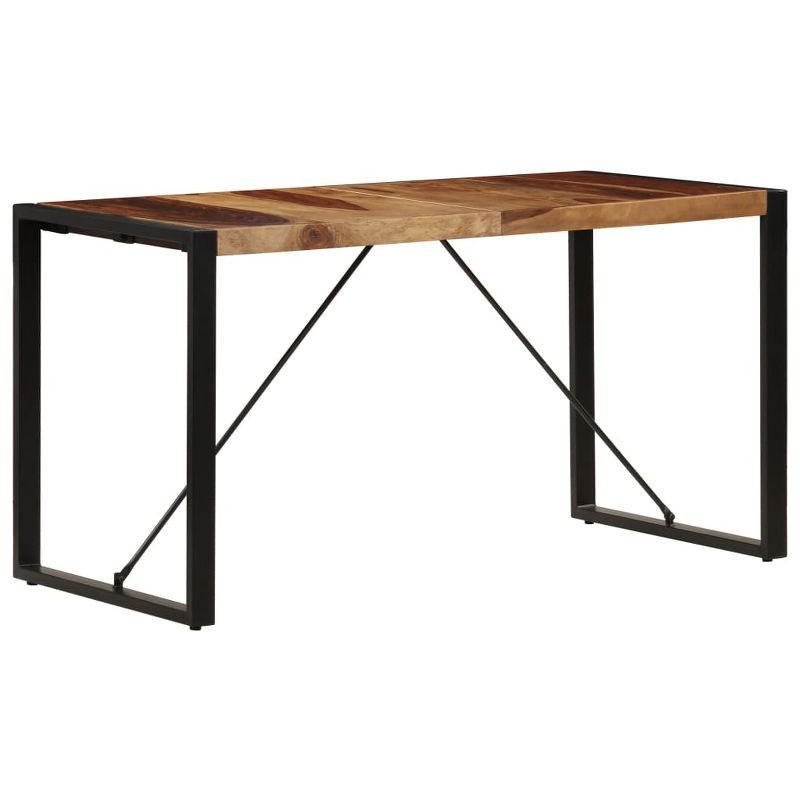 vidaXL Bar Table Solid Acacia Wood 59.1"x27.6"x41.3"