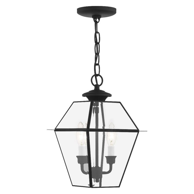 Livex Lighting Westover 2 - Light Pendant in  Black