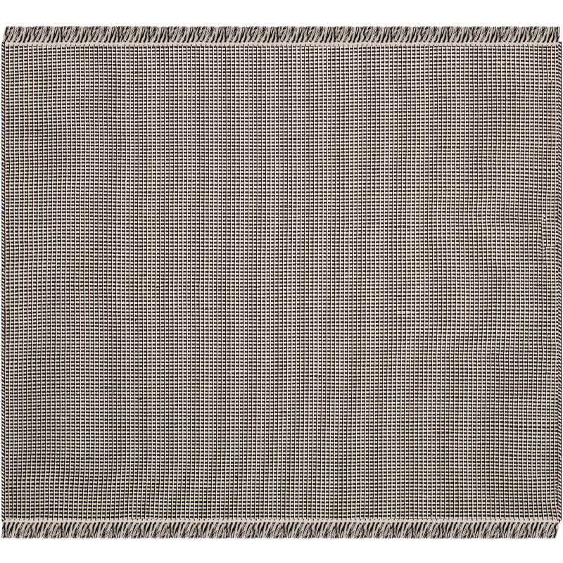 Montauk MTK340 Hand Woven Indoor Accent Rug - Ivory/Black - 4'x4' - Safavieh