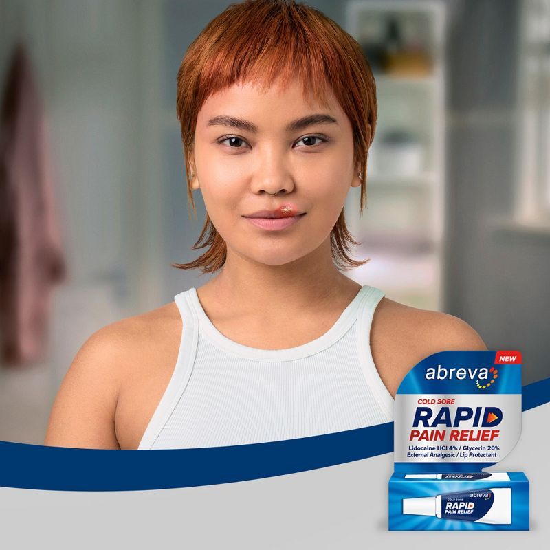 Abreva Cold Sore Rapid Relief Treatment - 0.423oz