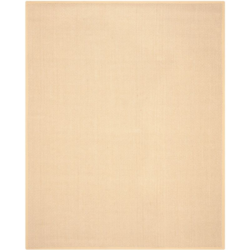 Natural Fiber NF443 Power Loomed Area Rug - Maize/Wheat - 8'9"x11'9" - Safavieh.